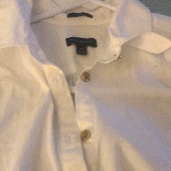 Talbots white button down - Picture 2 of 2